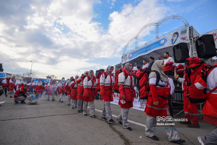 رزمایش نوروزی هلال احمر