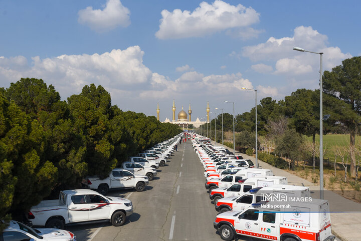 رزمایش نوروزی هلال احمر