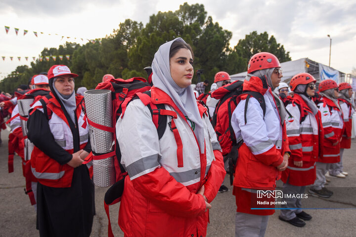 رزمایش نوروزی هلال احمر