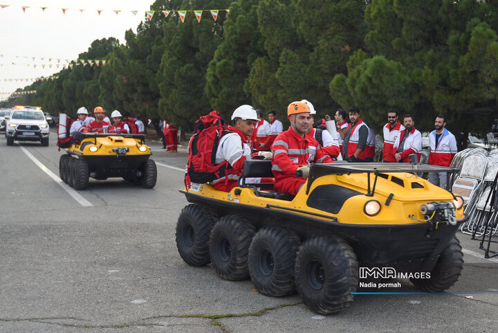 رزمایش نوروزی هلال احمر
