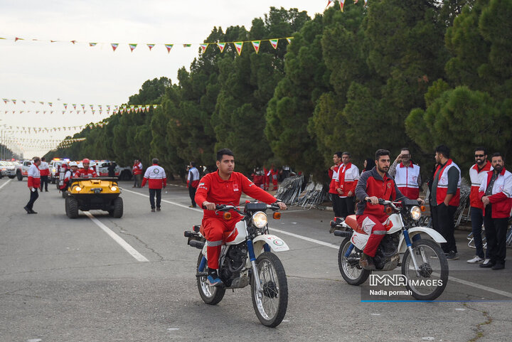 رزمایش نوروزی هلال احمر