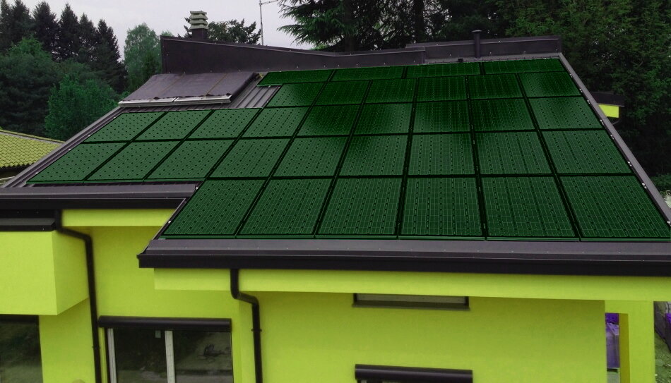 انرژی رایگان با پنلهای خورشیدی رنگی