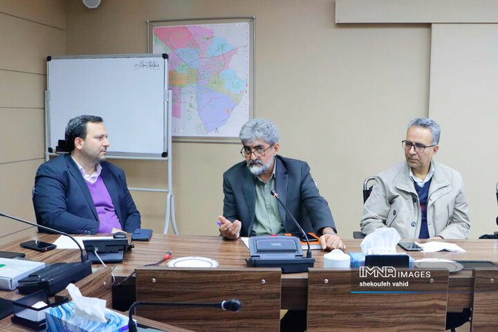 جلسه کمیته کنترل ترافیک شهر اصفهان