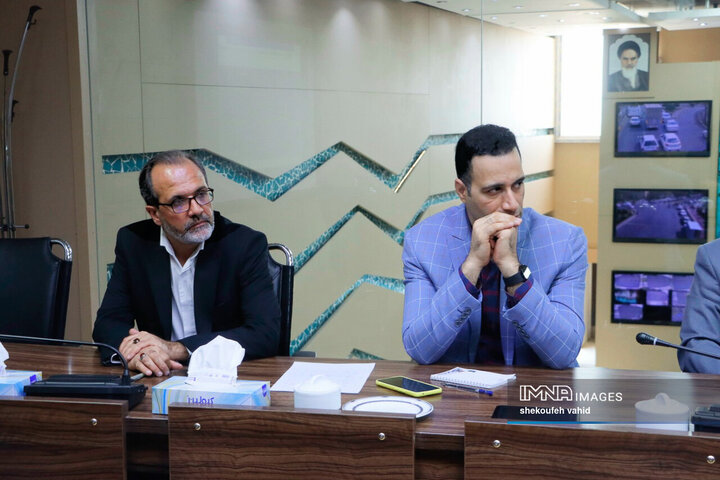 جلسه کمیته کنترل ترافیک شهر اصفهان