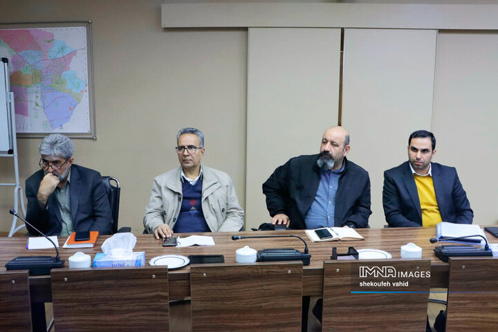 جلسه کمیته کنترل ترافیک شهر اصفهان