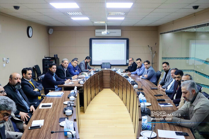 جلسه کمیته کنترل ترافیک شهر اصفهان