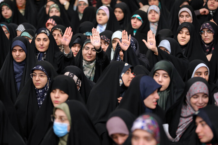 دیدار رمضانی دانشجویان با رهبر معظم انقلاب