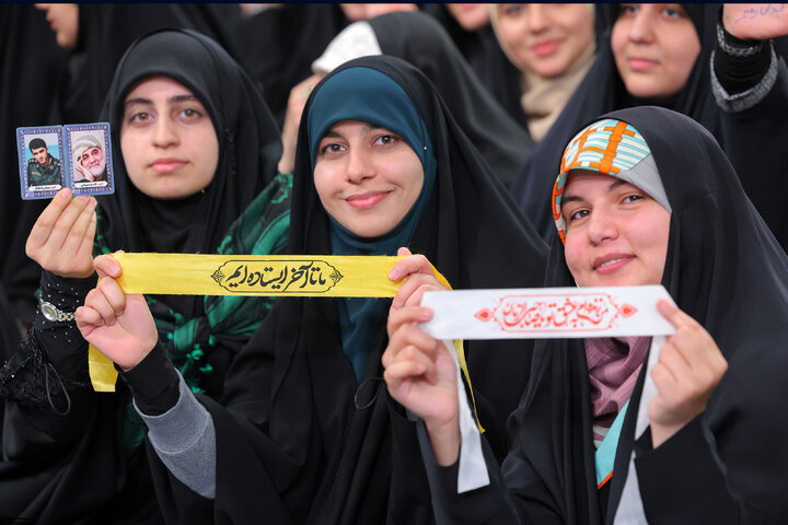 دیدار رمضانی دانشجویان با رهبر معظم انقلاب
