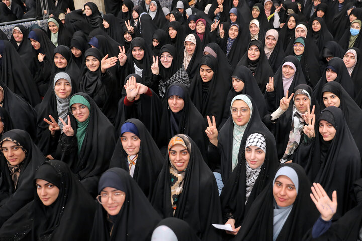 دیدار رمضانی دانشجویان با رهبر معظم انقلاب