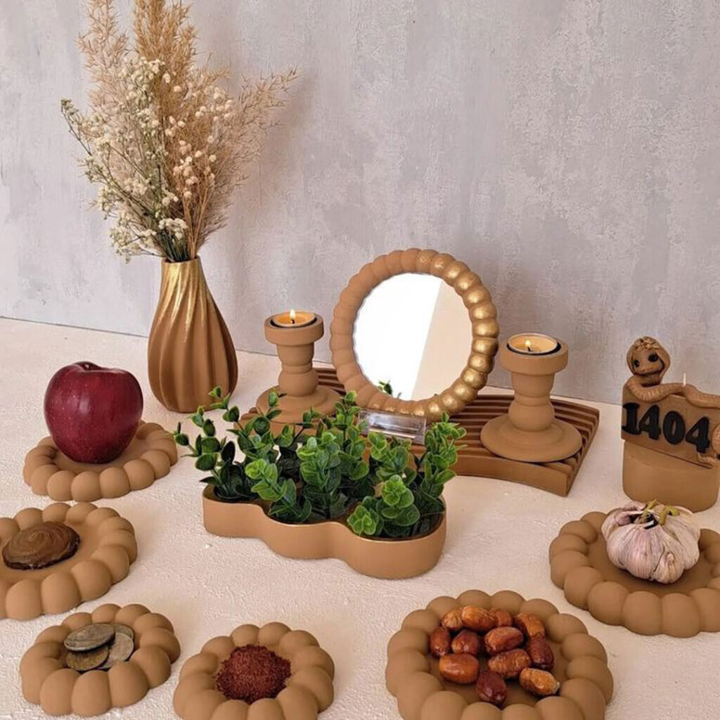 تزئین سفره هفت سین