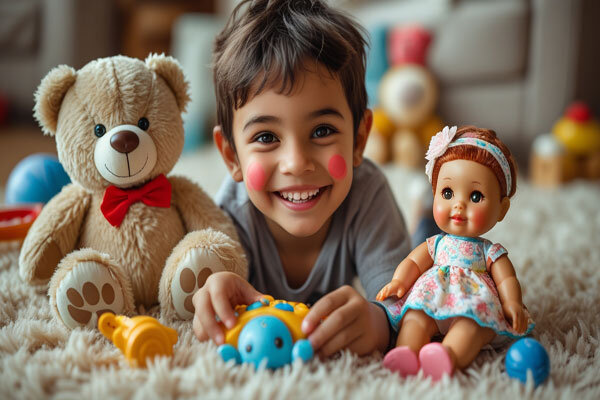 عروسکهایی با صورت صمیمی