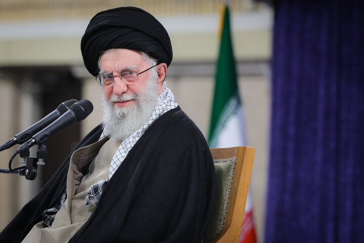 دیدار رمضانی دانشجویان با رهبر معظم انقلاب