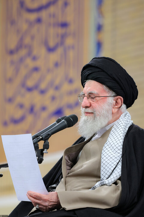 دیدار رمضانی دانشجویان با رهبر معظم انقلاب