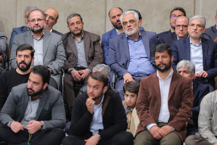 دیدار رمضانی دانشجویان با رهبر معظم انقلاب