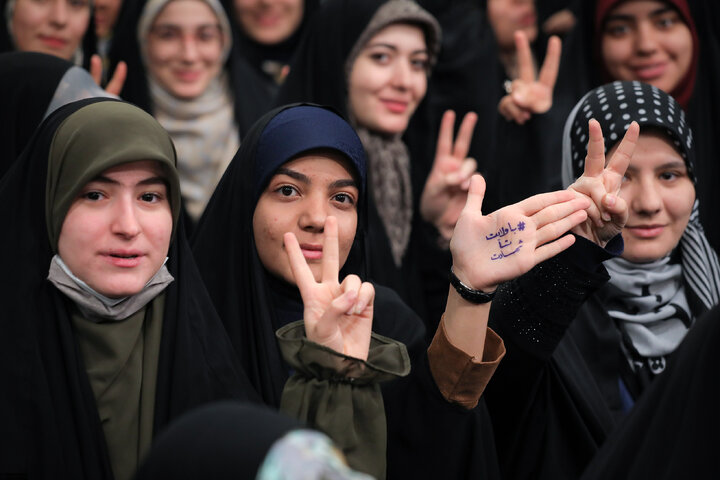 دیدار رمضانی دانشجویان با رهبر معظم انقلاب