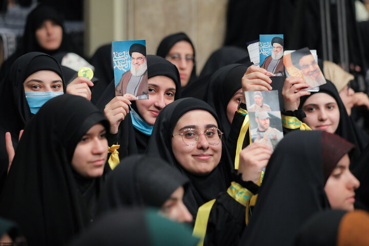 دیدار رمضانی دانشجویان با رهبر معظم انقلاب