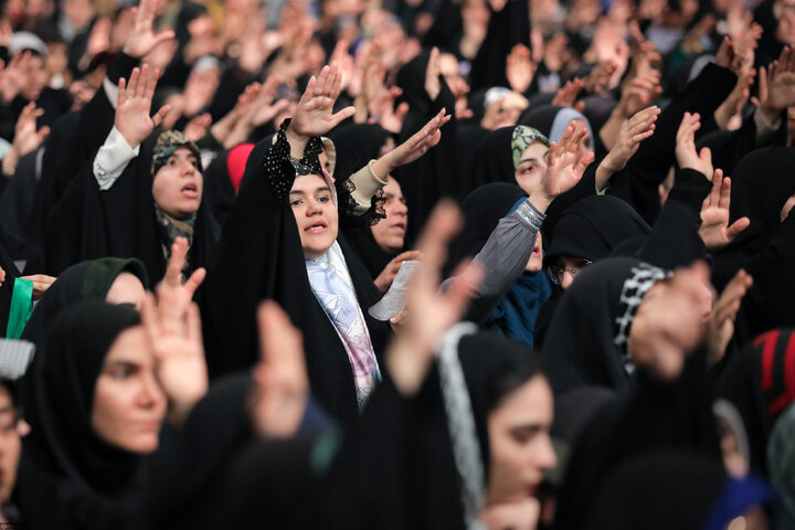 دیدار رمضانی دانشجویان با رهبر معظم انقلاب