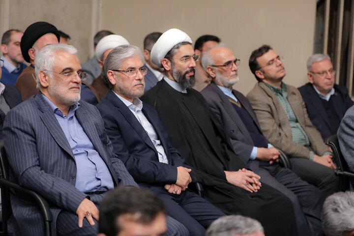 دیدار رمضانی دانشجویان با رهبر معظم انقلاب