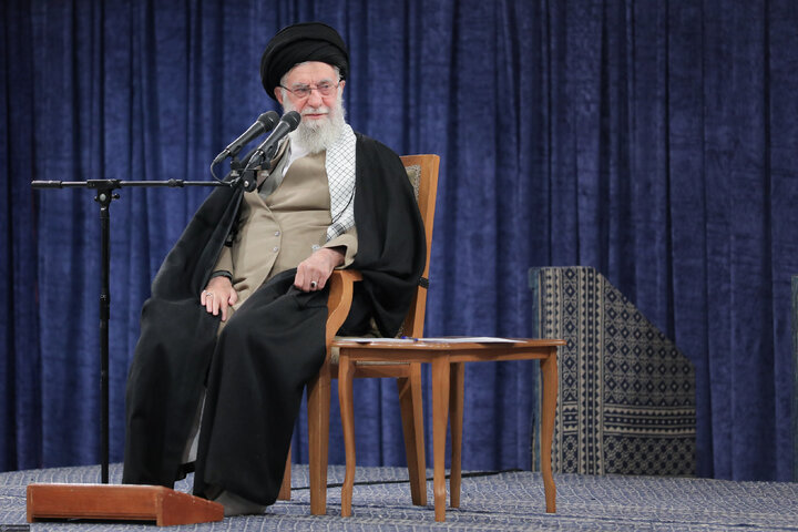 دیدار رمضانی دانشجویان با رهبر معظم انقلاب
