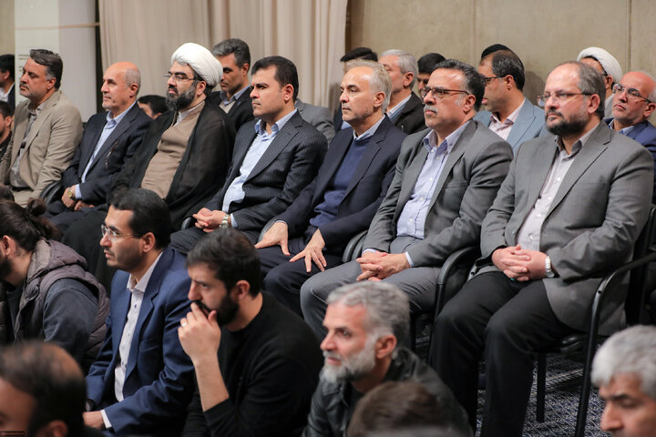 دیدار رمضانی دانشجویان با رهبر معظم انقلاب
