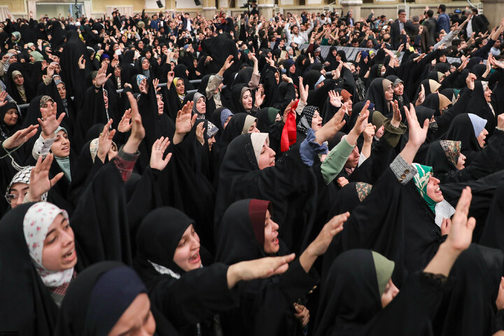 دیدار رمضانی دانشجویان با رهبر معظم انقلاب