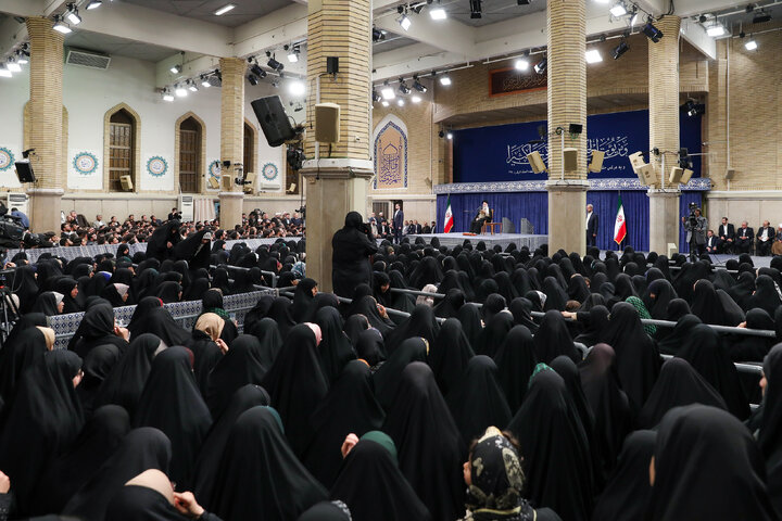 دیدار رمضانی دانشجویان با رهبر معظم انقلاب