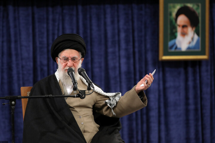 دیدار رمضانی دانشجویان با رهبر معظم انقلاب