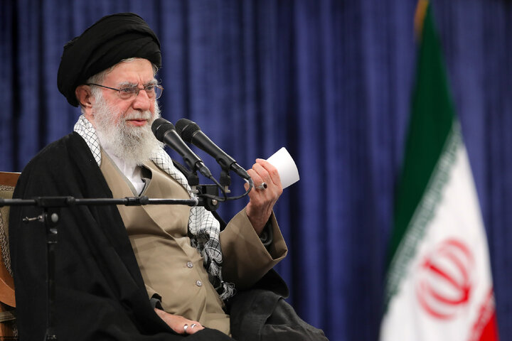 دیدار رمضانی دانشجویان با رهبر معظم انقلاب