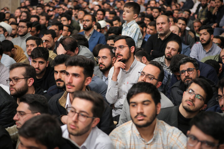 دیدار رمضانی دانشجویان با رهبر معظم انقلاب