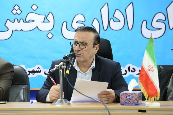 لزوم جلوگیری از کشت محصولات آب‌بر در اراضی بخش اسفرورین