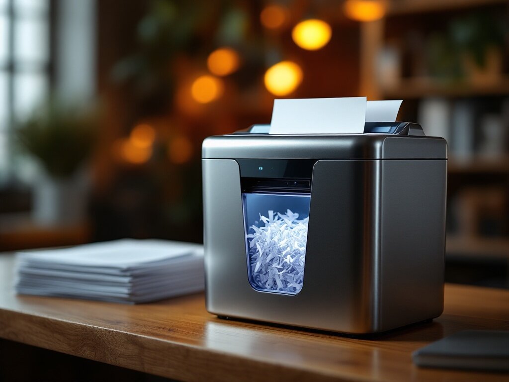 عکس کاغذ خردکن اداری