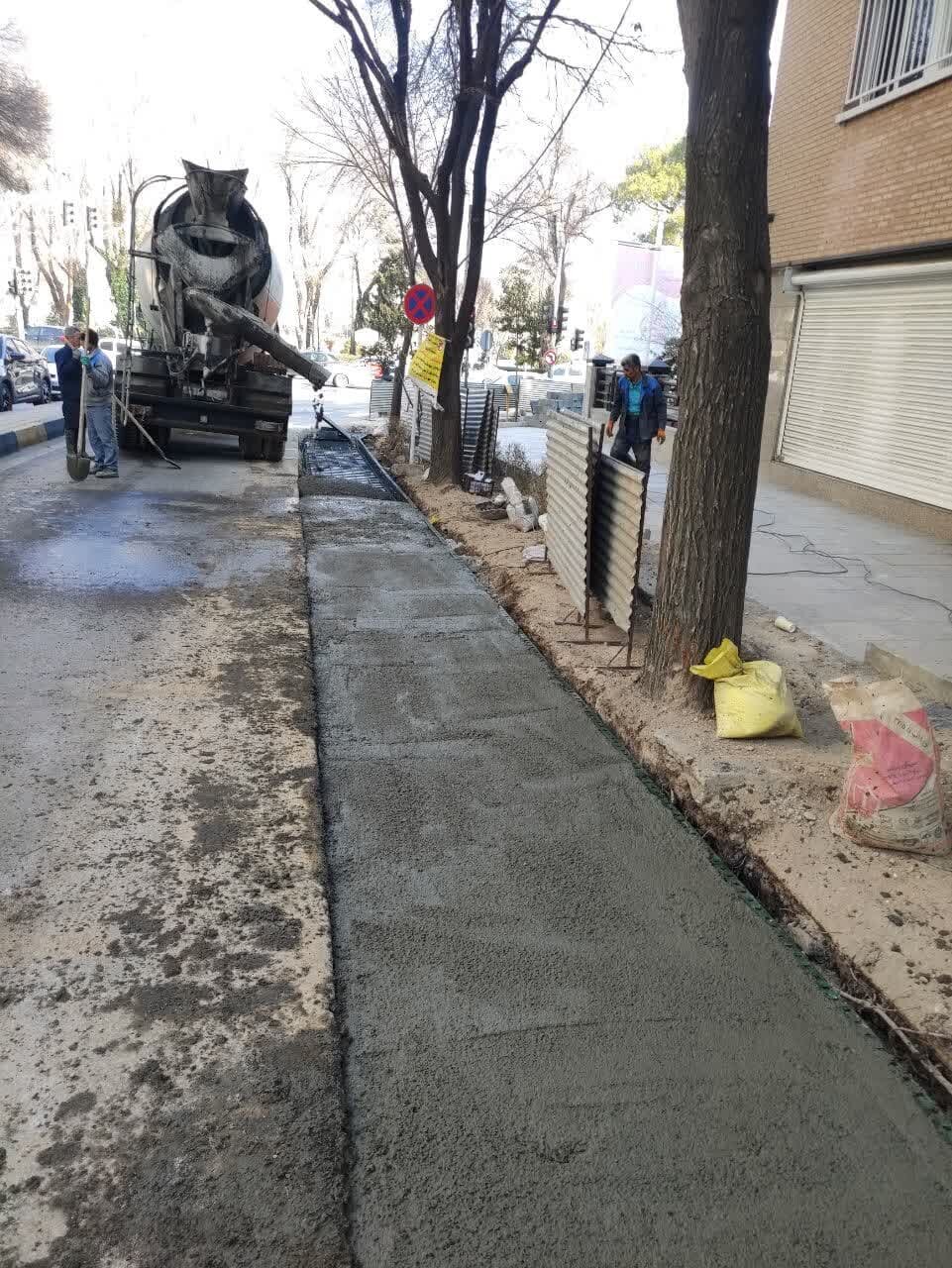 احداث کانال جمعآوری و دفع آبهای سطحی خیابان مصلی تکمیل شد