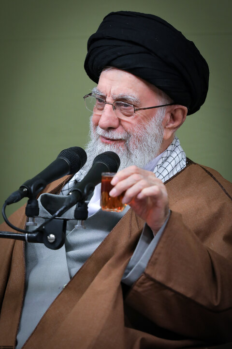 دیدار شاعران و اهالی فرهنگ و ادب فارسی با رهبر انقلاب