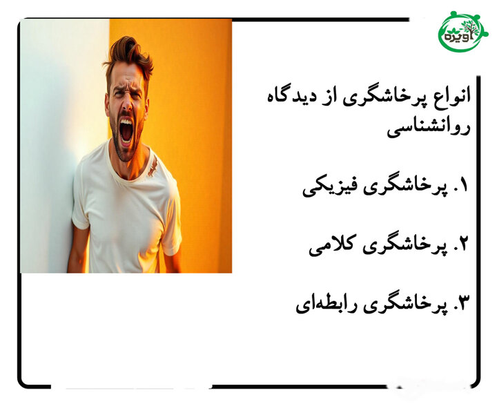 تعریف پرخاشگری چیست؟ انواع پرخاشگری از نگاه رواشناسان آویژه تعریف پرخاشگری چیست؟ انواع پرخاشگری از نگاه رواشناسان آویژه