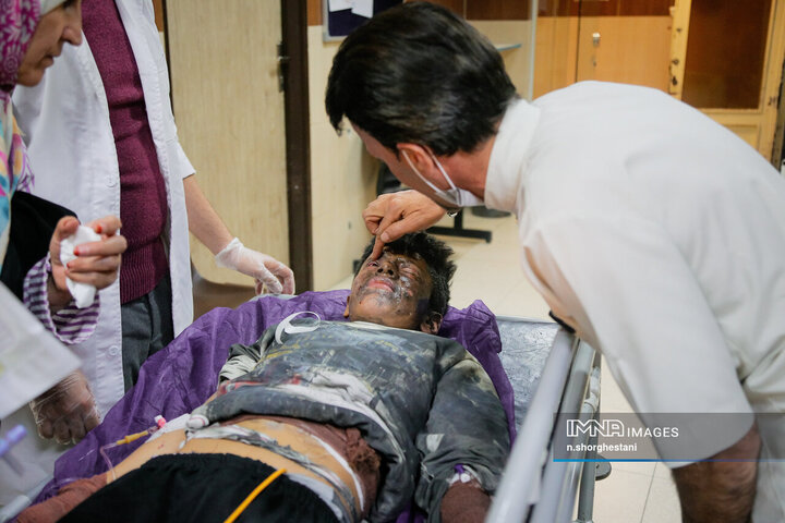 آسیب دیدگان شب چهارشنبه سوری