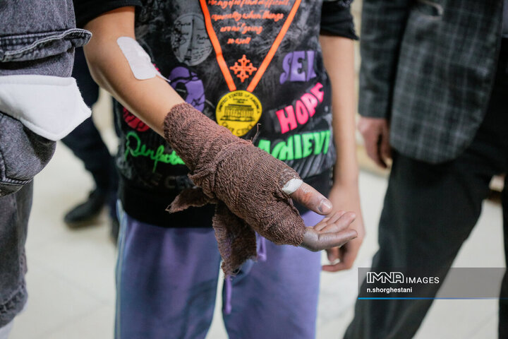 آسیب دیدگان شب چهارشنبه سوری