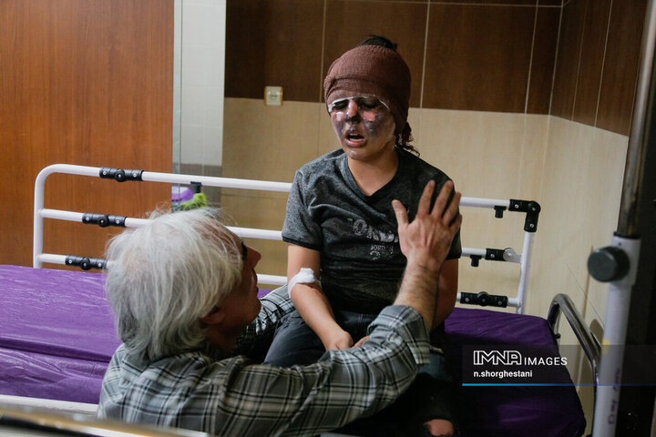 آسیب دیدگان شب چهارشنبه سوری