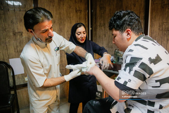 آسیب دیدگان شب چهارشنبه سوری