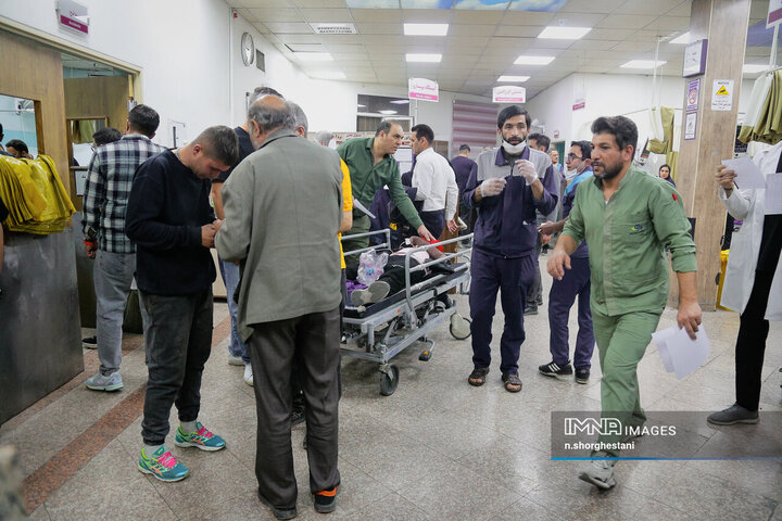 آسیب دیدگان شب چهارشنبه سوری