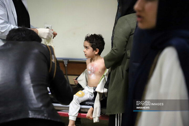 مصدومان شب چهارشنبه سوری