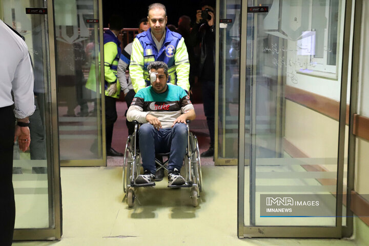 مصدومان شب چهارشنبه سوری