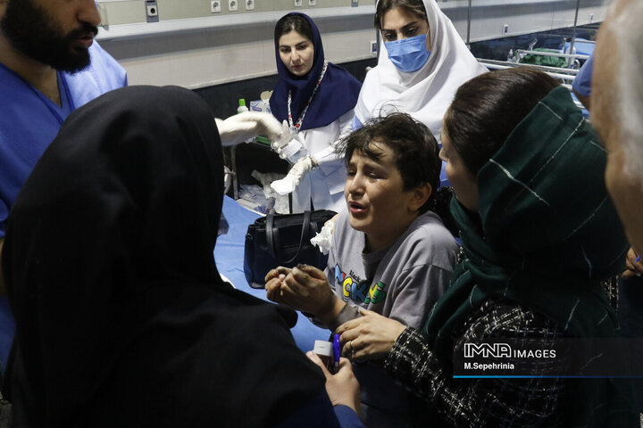 مصدومان شب چهارشنبه سوری