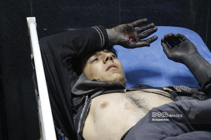 مصدومان شب چهارشنبه سوری