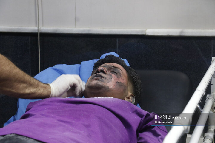 مصدومان شب چهارشنبه سوری