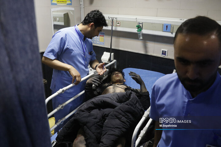 مصدومان شب چهارشنبه سوری