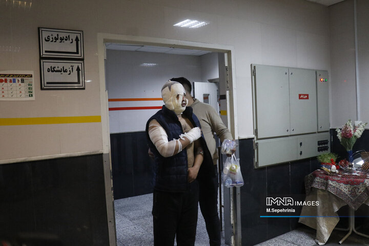 مصدومان شب چهارشنبه سوری