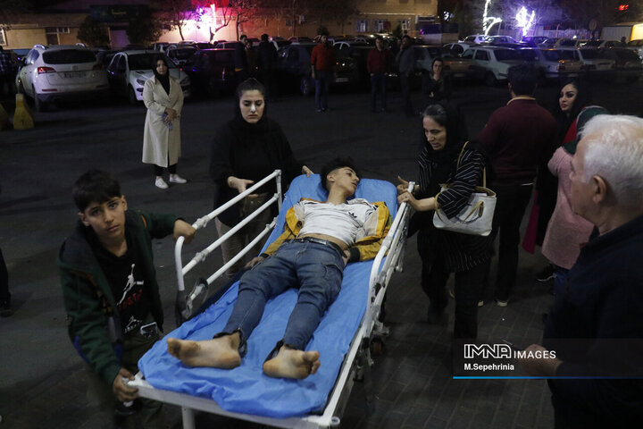 مصدومان شب چهارشنبه سوری