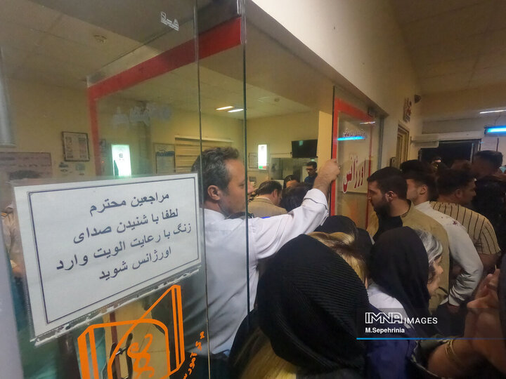 مصدومان شب چهارشنبه سوری