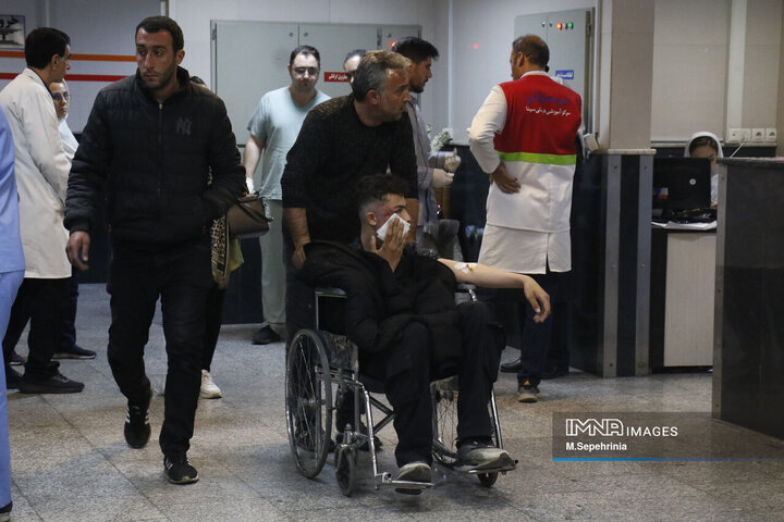 مصدومان شب چهارشنبه سوری