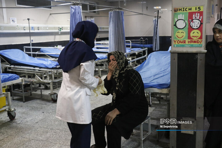 مصدومان شب چهارشنبه سوری